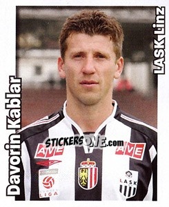 Sticker Davorin Kablar - Österreichische Fußball-Bundesliga 2008-2009 n. 152 - Panini