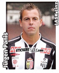Sticker Jürgen Panis - Österreichische Fußball-Bundesliga 2008-2009 n. 157 - Panini