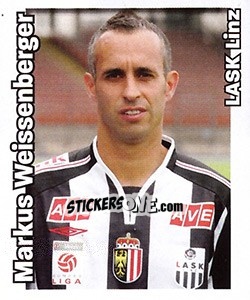 Sticker Markus Weissenberger - Österreichische Fußball-Bundesliga 2008-2009 - Panini