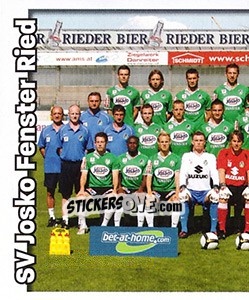Cromo Mannschaft - Österreichische Fußball-Bundesliga 2008-2009 n. 168 - Panini