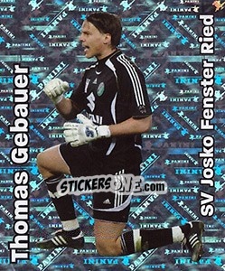 Sticker Thomas Gebauer - Österreichische Fußball-Bundesliga 2008-2009 - Panini