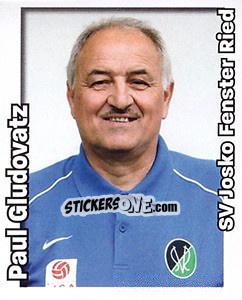 Cromo Paul Gludovatz - Österreichische Fußball-Bundesliga 2008-2009 - Panini