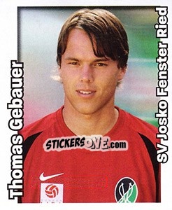 Sticker Thomas Gebauer - Österreichische Fußball-Bundesliga 2008-2009 n. 175 - Panini