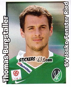 Sticker Thomas Burgstaller - Österreichische Fußball-Bundesliga 2008-2009 - Panini