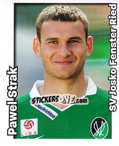 Cromo Pawel Strak - Österreichische Fußball-Bundesliga 2008-2009 - Panini