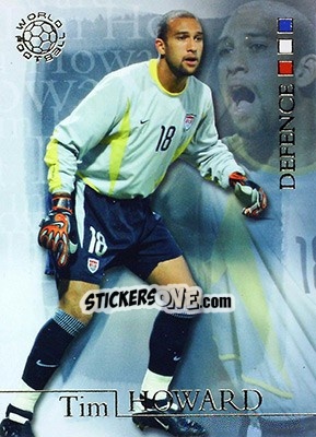 Sticker Tim Howard - World Football 2004 n. 8 - Futera