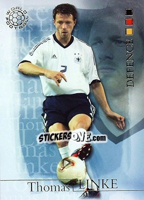 Sticker Thomas Linke - World Football 2004 n. 9 - Futera