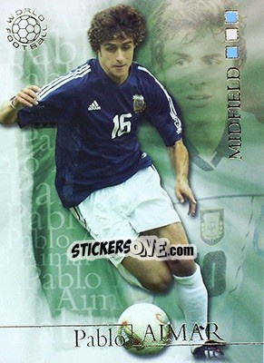Sticker Pablo Aimar - World Football 2004 n. 16 - Futera