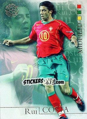 Sticker Rui Costa - World Football 2004 n. 20 - Futera