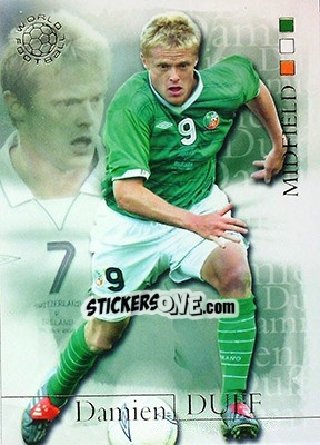 Sticker Damien Duff - World Football 2004 - Futera
