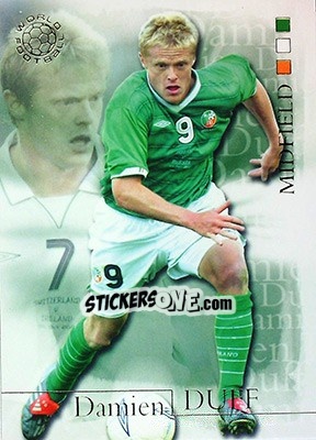 Sticker Damien Duff - World Football 2004 n. 22 - Futera