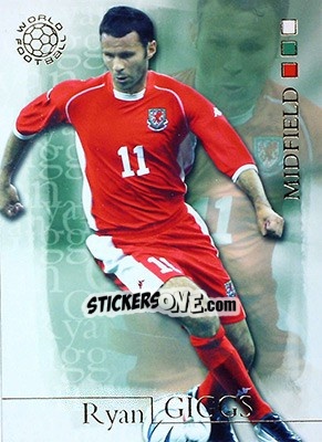 Sticker Ryan Giggs - World Football 2004 n. 25 - Futera