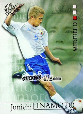 Sticker Junichi Inamoto - World Football 2004 - Futera