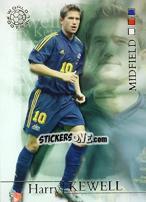 Sticker Harry Kewell - World Football 2004 - Futera