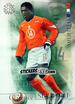 Sticker Clarence Seedorf - World Football 2004 n. 35 - Futera
