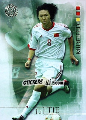 Sticker Li Tie - World Football 2004 n. 36 - Futera