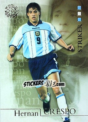Sticker Hernan Crespo - World Football 2004 n. 40 - Futera