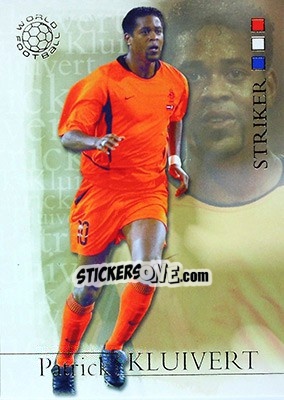 Sticker Patrick Kluivert - World Football 2004 - Futera