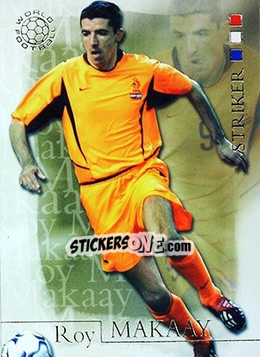 Figurina Roy Makaay - World Football 2004 n. 48 - Futera
