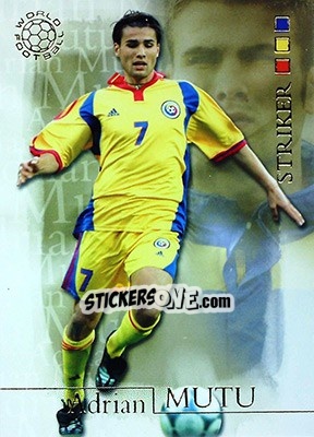 Sticker Adrian Mutu - World Football 2004 - Futera