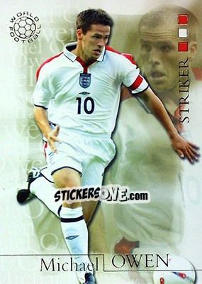Sticker Michael Owen - World Football 2004 - Futera