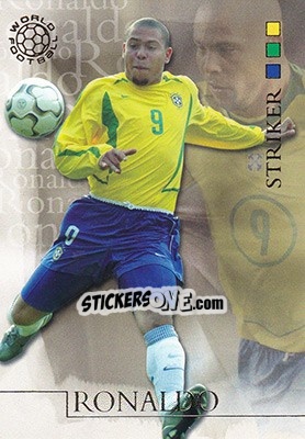 Sticker Ronaldo - World Football 2004 - Futera