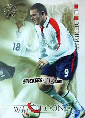 Sticker Wayne Rooney - World Football 2004 - Futera