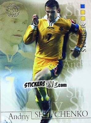 Cromo Andriy Shevchenko - World Football 2004 - Futera