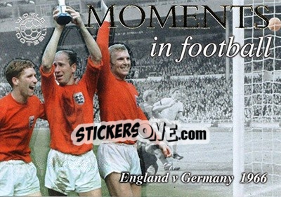Sticker England v Germany - World Football 2004 - Futera