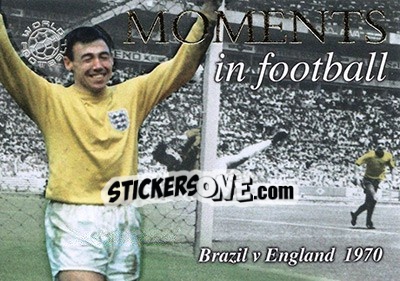 Sticker Brazil v England - World Football 2004 - Futera