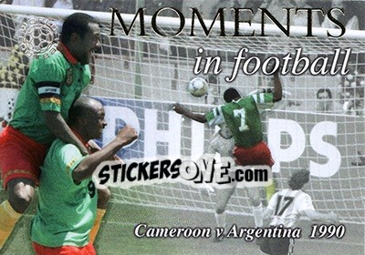 Sticker Cameroon v Argentina - World Football 2004 n. MO6 - Futera