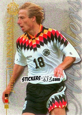 Cromo Jurgen Klinsmann - World Football 2004 - Futera