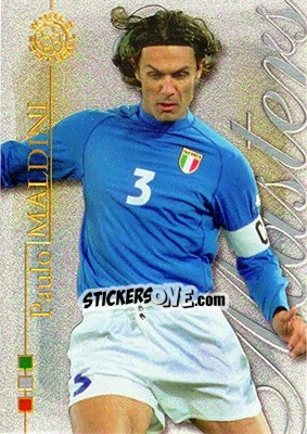 Sticker Paolo Maldini - World Football 2004 n. MS6 - Futera
