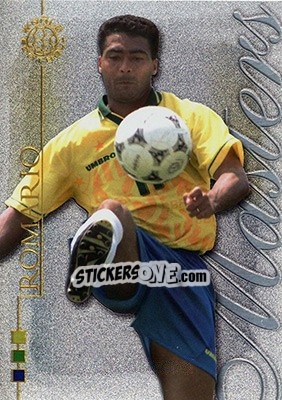 Cromo Romario - World Football 2004 - Futera