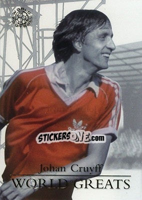 Sticker Johan Cruyff - World Football 2004 - Futera