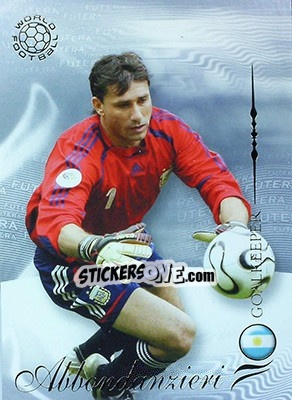 Sticker Abbondanzieri Roberto - World Football 2007 - Futera