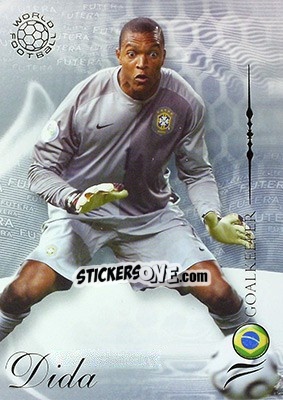 Cromo Dida Nelson - World Football 2007 - Futera