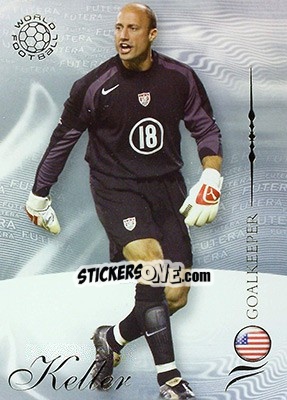 Sticker Keller Kasey - World Football 2007 n. 8 - Futera