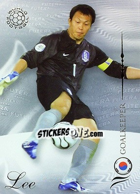 Cromo Lee Woon-Jae - World Football 2007 - Futera