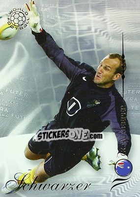 Sticker Schwarzer Mark - World Football 2007 n. 14 - Futera
