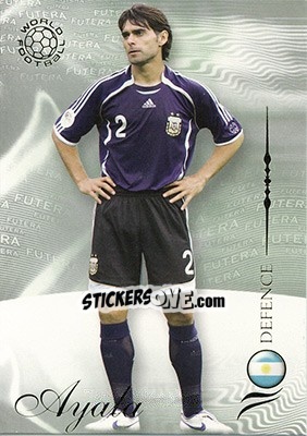 Sticker Ayala Roberto - World Football 2007 - Futera