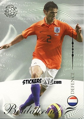 Sticker Boulahrouz Khalid - World Football 2007 - Futera