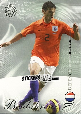 Sticker Boulahrouz Khalid - World Football 2007 n. 19 - Futera