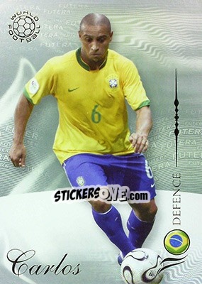 Sticker Carlos Roberto - World Football 2007 - Futera