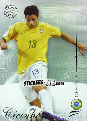 Sticker Cicinho - World Football 2007 - Futera