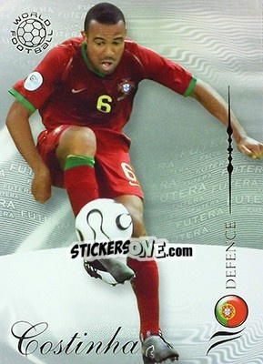 Sticker Costinha - World Football 2007 - Futera