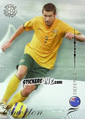 Sticker Emerton Brett - World Football 2007 - Futera