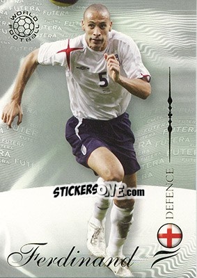 Sticker Ferdinand Rio - World Football 2007 n. 28 - Futera