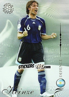 Sticker Heinze Gabriel - World Football 2007 - Futera