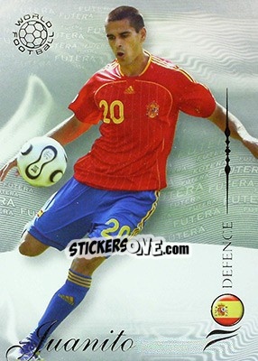 Cromo Juanito - World Football 2007 n. 36 - Futera
